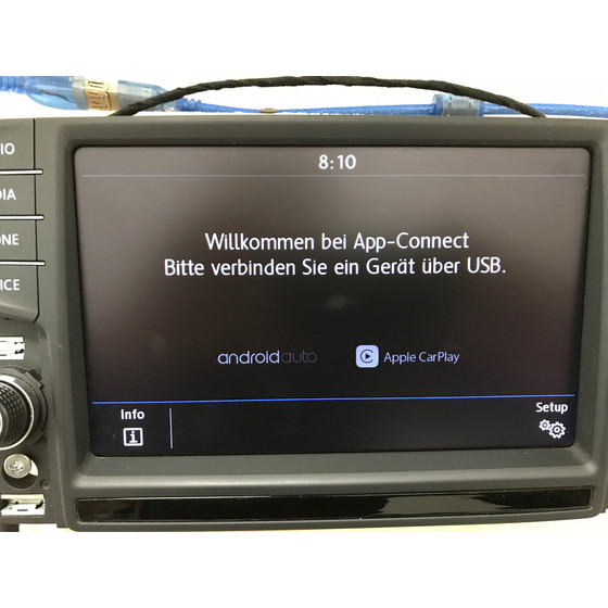 VW Discover Media Navigation MQB MIB2 3Q0 035 874 C - DAB+ -freigeschaltet #8832