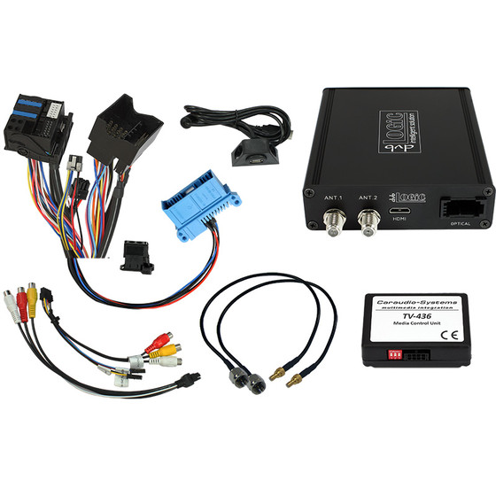 dvbLOGiC V2 Komplett m.USB Player& Conax Anschluss passend fr BMW Prof. CCC/CIC mit TV-Tuner Port